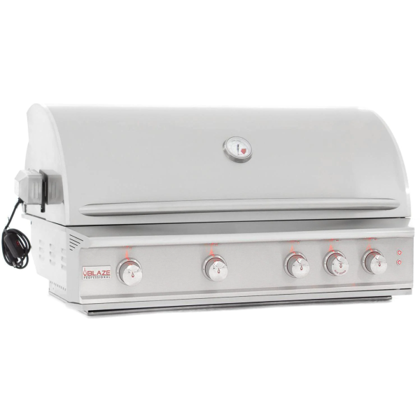 Blaze Professional LUX 44″ 4-Burner Built-In Gas Grill With Rear Infrared Burner