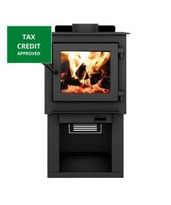 Drolet Deco Nano Wood Burning Stove with sleek modern design