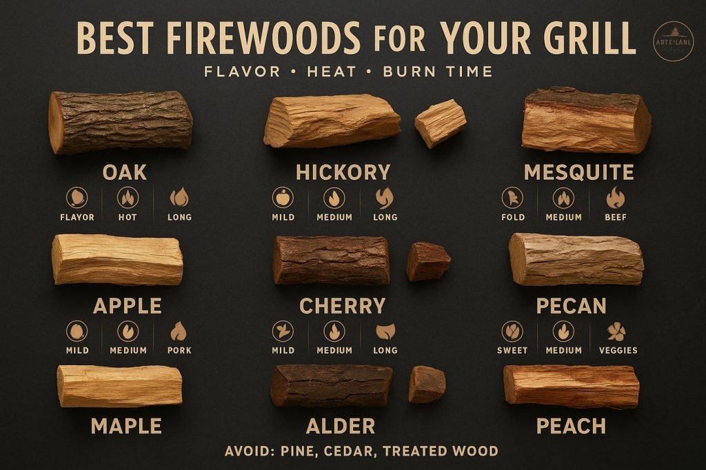 Best Wood for BBQ Smoking in Canada (Flavor Guide)